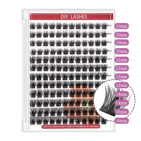 DF10 cluster DIY lashes - 144 clusters