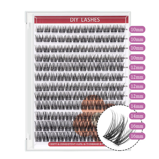 DF21 cluster DIY lashes - 144 clusters