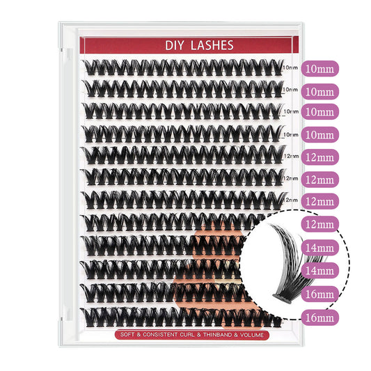 V01 cluster DIY lashes - 240 clusters