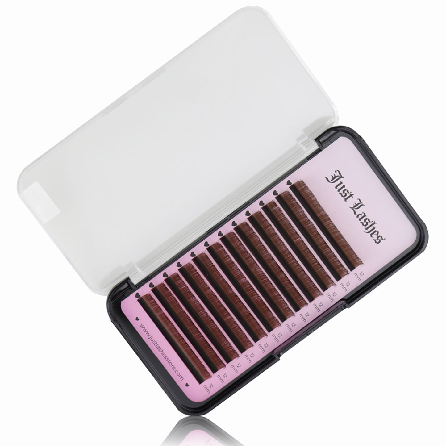 0.05mm Deep Brown Eyelash Extension Tray