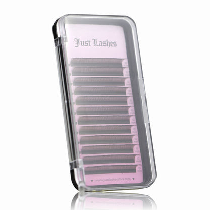 0.07mm Dark Brown YY Lashes Tray