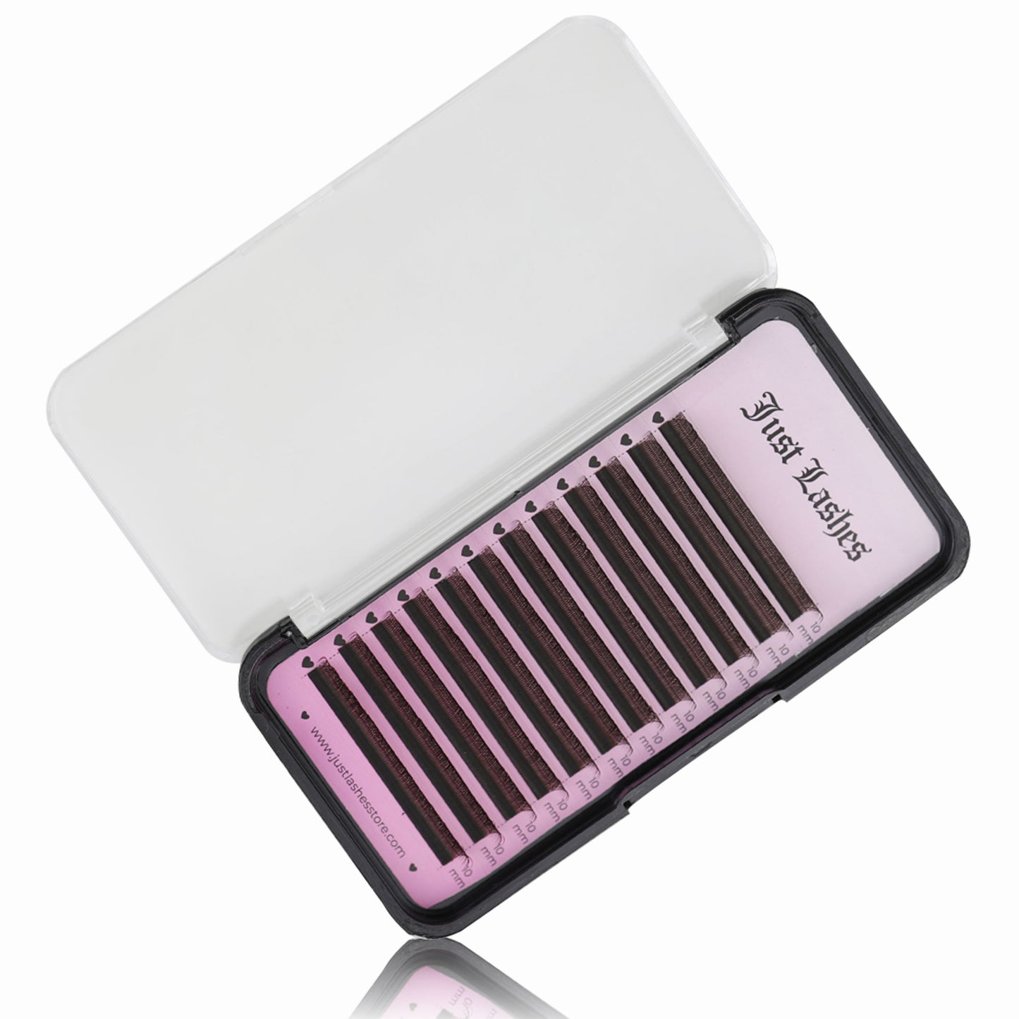 0.07mm Dark Brown YY Lashes Tray