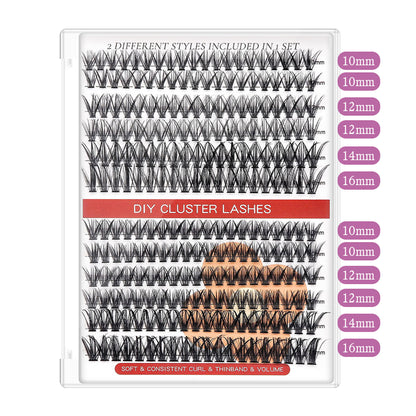 30D+40D cluster DIY lashes - 240 clusters