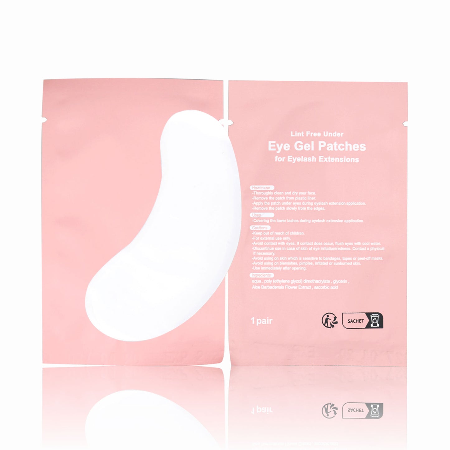 50 Pairs Eyelash Extension Under Eye Pads