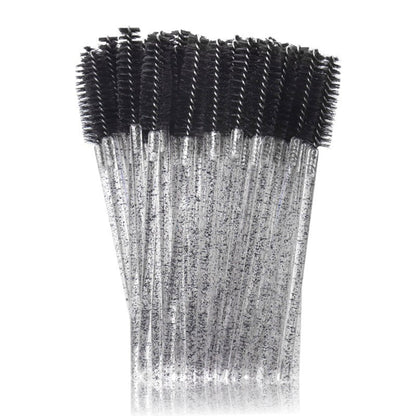 Disposable crystal eyelash brush
