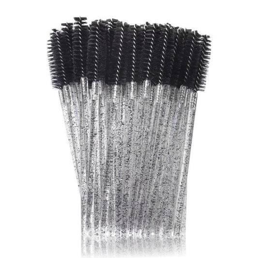 Disposable crystal eyelash brush