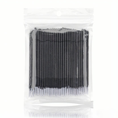 Disposable microfiber brushes
