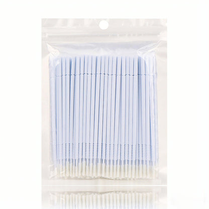 Disposable microfiber brushes