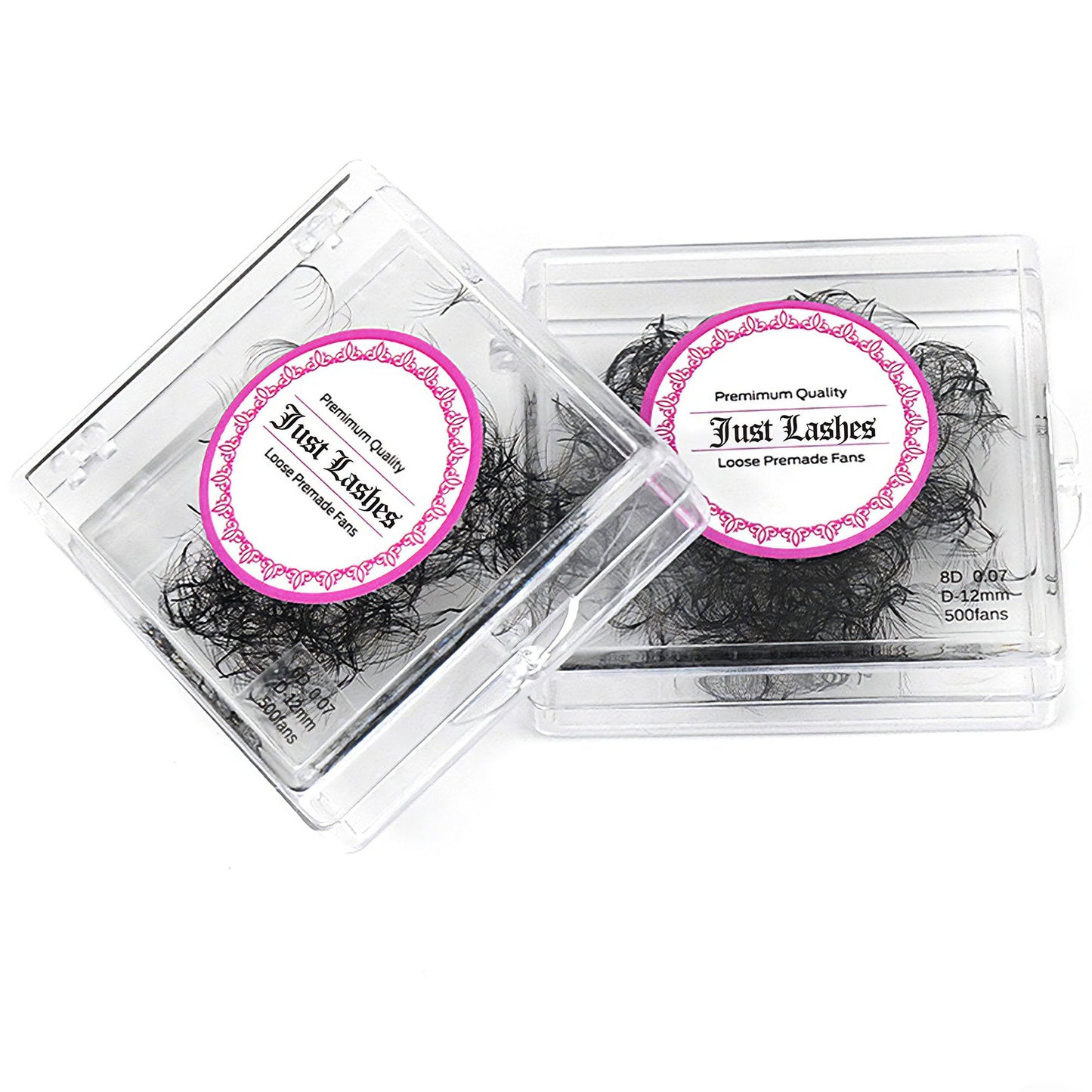 100 pieces 0.03mm same length Bulk Premade Eyelashes
