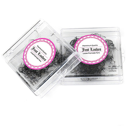 100 pieces 0.03mm same length Bulk Premade Eyelashes