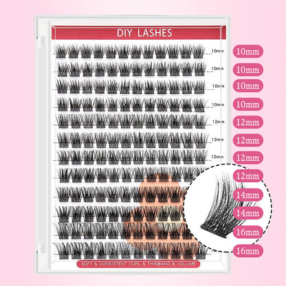 DF04 cluster DIY lashes Kit - 144 clusters