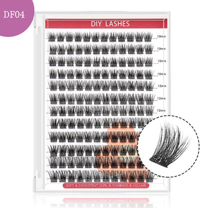 DF04 cluster DIY lashes - 144 clusters
