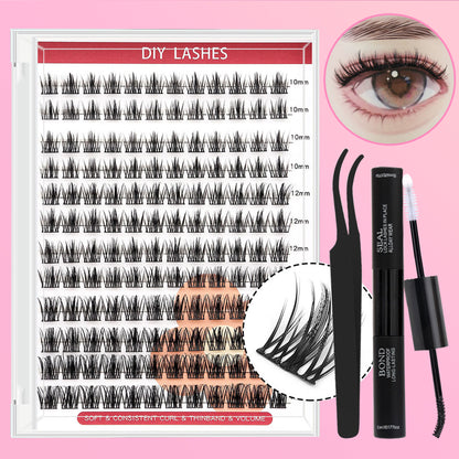 DF05 cluster DIY lashes Kit - 144 clusters