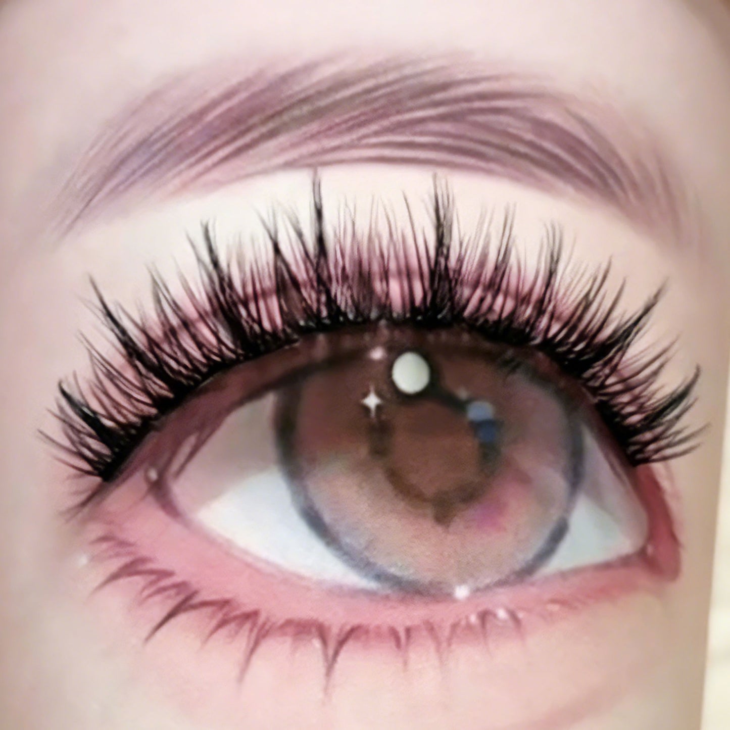 DF05 cluster DIY lashes Kit - 144 clusters