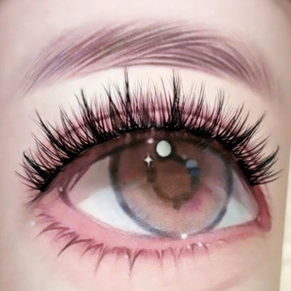 DF05 cluster DIY lashes Kit - 144 clusters