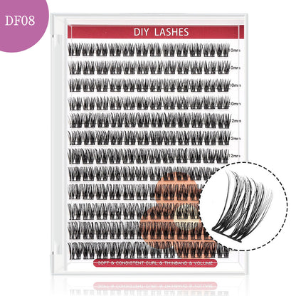 DF08 cluster DIY lashes - 144 clusters
