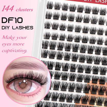 DF10 cluster DIY lashes Kit- 144 clusters