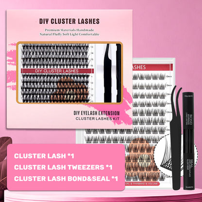DF11 cluster DIY lashes Kit - 144 clusters