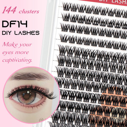 DF14 cluster DIY lashes - 144 clusters