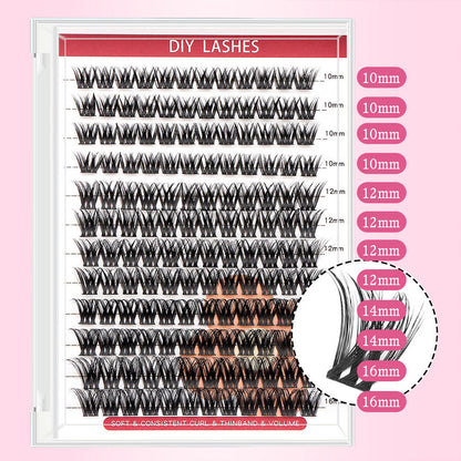 DF14 cluster DIY lashes - 144 clusters