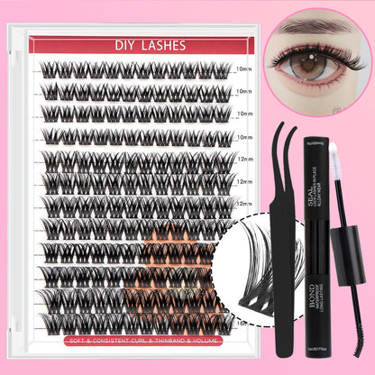 DF14 cluster DIY lashes Kit - 144 clusters