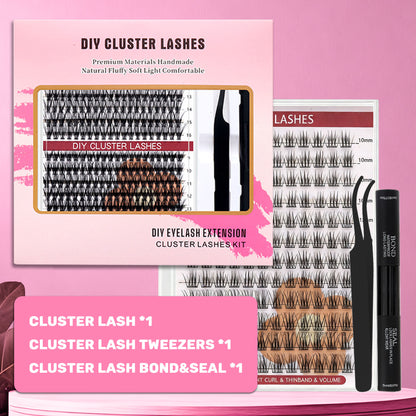 DF15 cluster DIY lashes Kit - 144 clusters