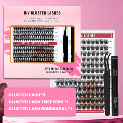 DF18 cluster DIY lashes Kit - 144 clusters