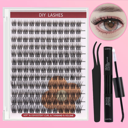 DF19 cluster DIY lashes Kit - 144 clusters