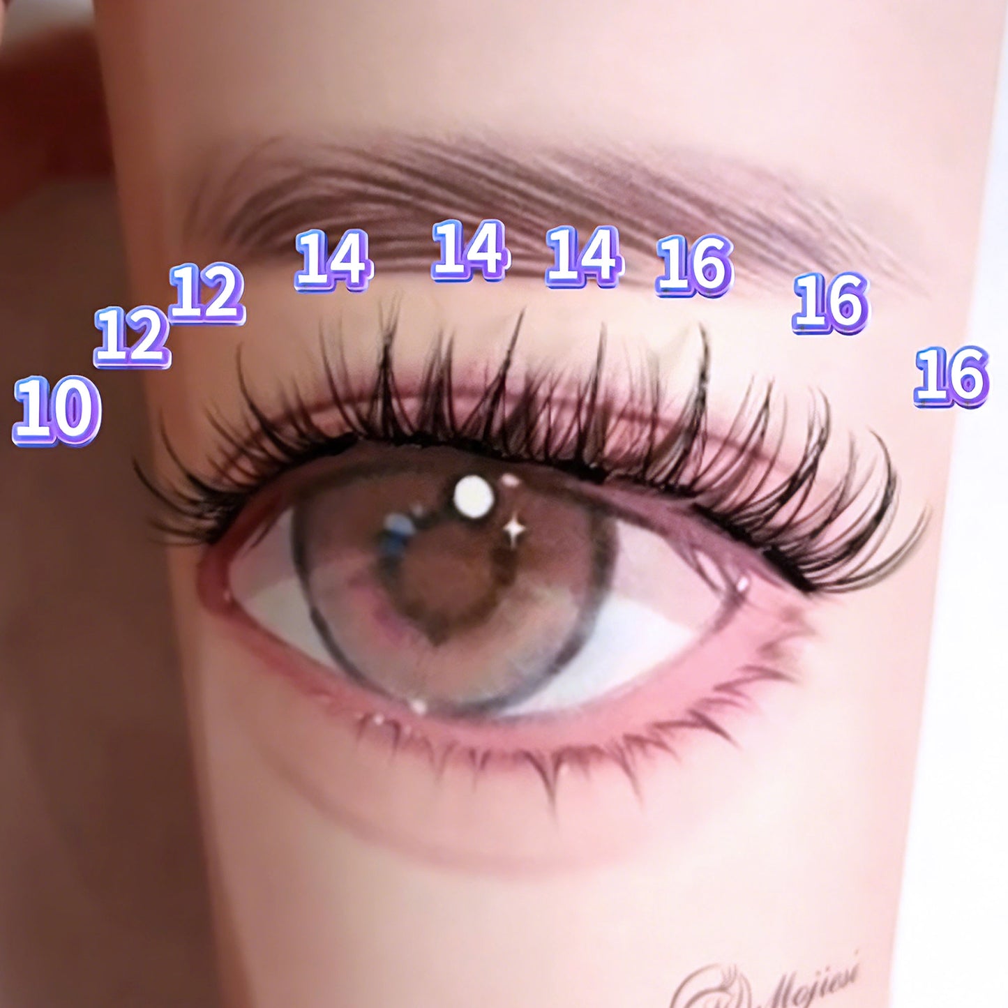 DF20 cluster DIY lashes - 144 clusters