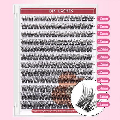 DF21 cluster DIY lashes Kit - 144 clusters