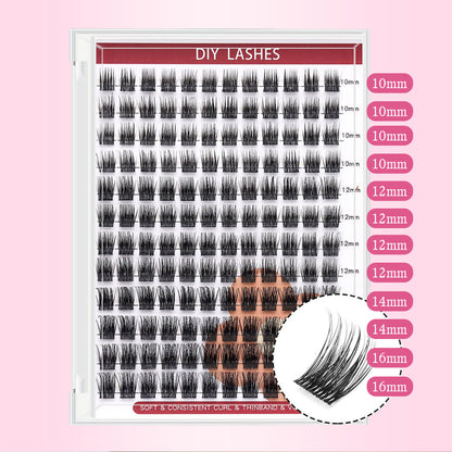 DF23 cluster DIY lashes Kit - 144 clusters