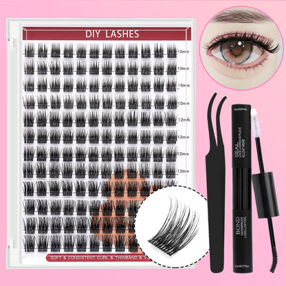 DF23 cluster DIY lashes Kit - 144 clusters