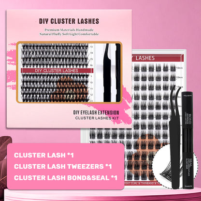 DF23 cluster DIY lashes Kit - 144 clusters