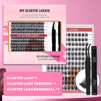 DF24 cluster DIY lashes Kit - 144 clusters