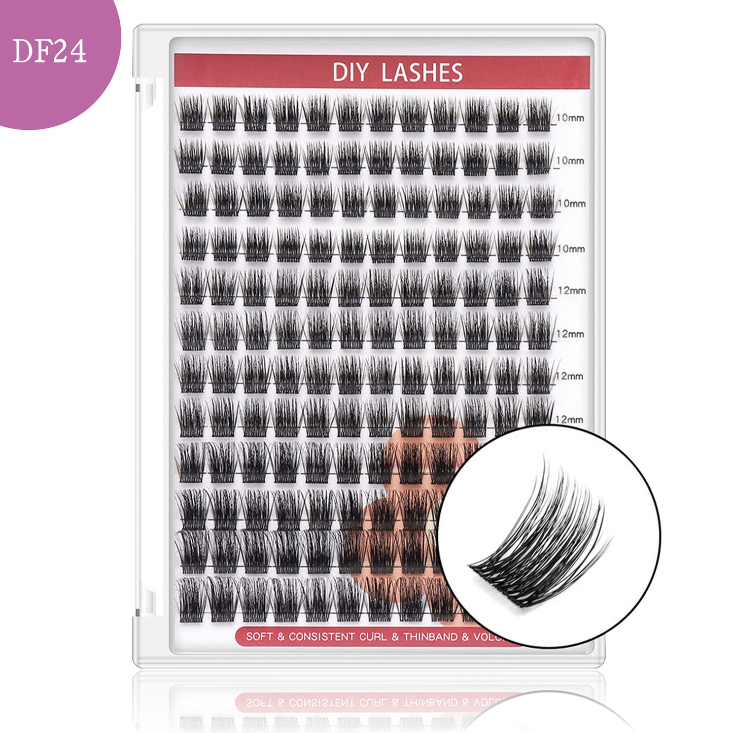 DF24 cluster DIY lashes - 144 clusters