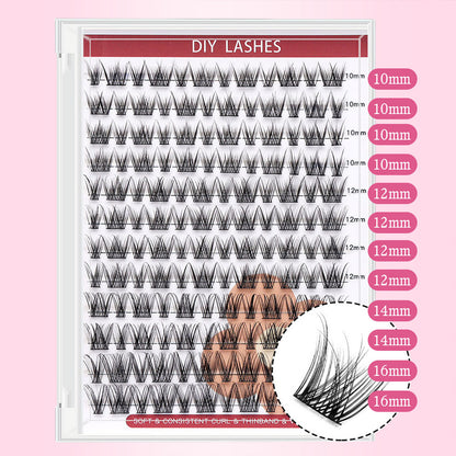 DF26 cluster DIY lashes Kit - 144 clusters