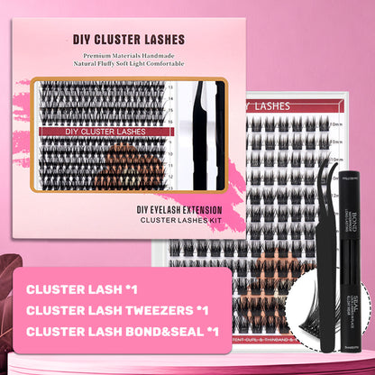 DF27 cluster DIY lashes Kit - 144 clusters