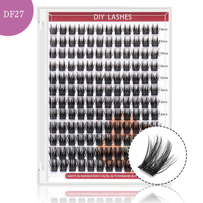 DF27 cluster DIY lashes - 144 clusters