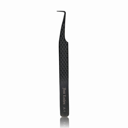 JL-1 90-degree black eyelash extension tweezers