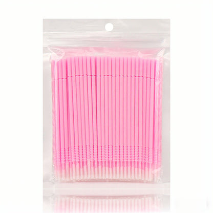 Disposable microfiber brushes