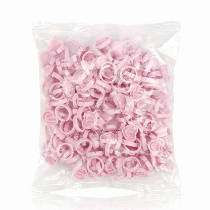 Heart shaped glue ring