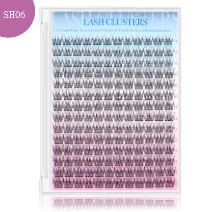 SH06 cluster DIY lashes - 168 clusters