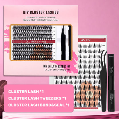 SH10 cluster DIY lashes kit - 120 clusters
