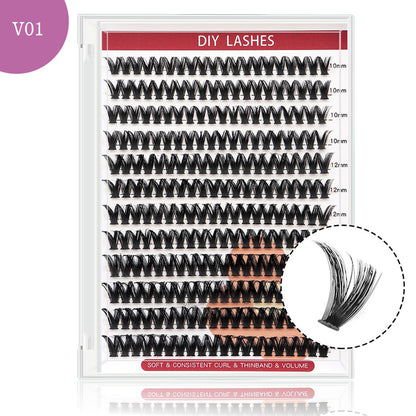 V01 cluster DIY lashes - 240 clusters